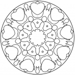 Simple Abstract Mandala