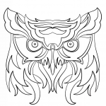 Abstract Owl