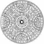 Mandala with Ornament