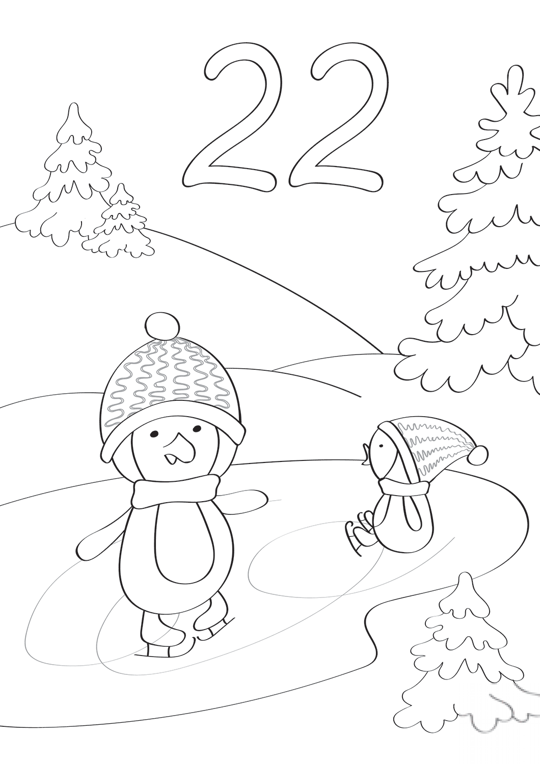 December 22 with Penguins Skating...