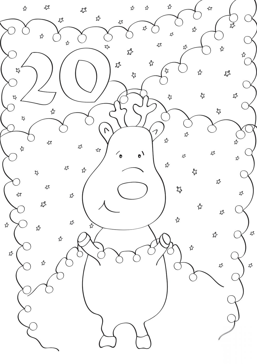 December 20 with Christmas Deer