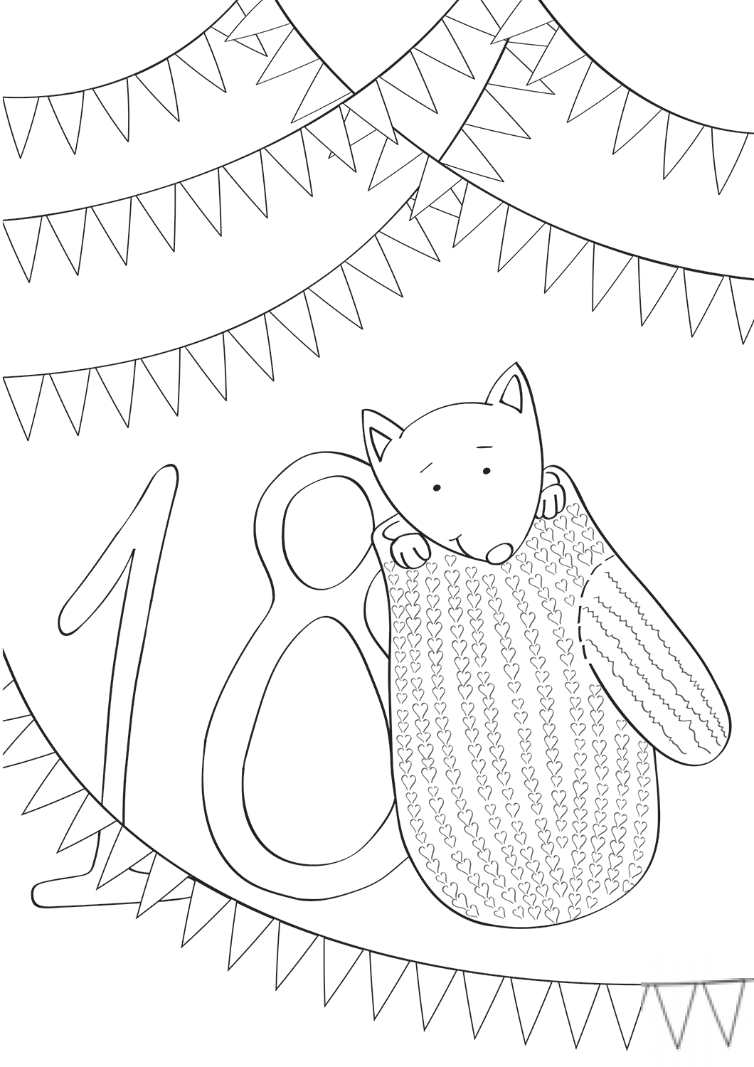 December 18 with Christmas Glove...