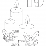 December 19 with Christmas Candles