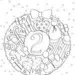 December 2 with Christmas Wreath