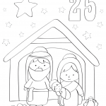 December 25 with Mary, Joseph and...