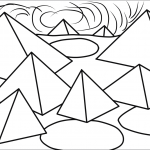 Pyramids and Clouds by Alexander...