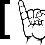 ASL Sign Language Letter I