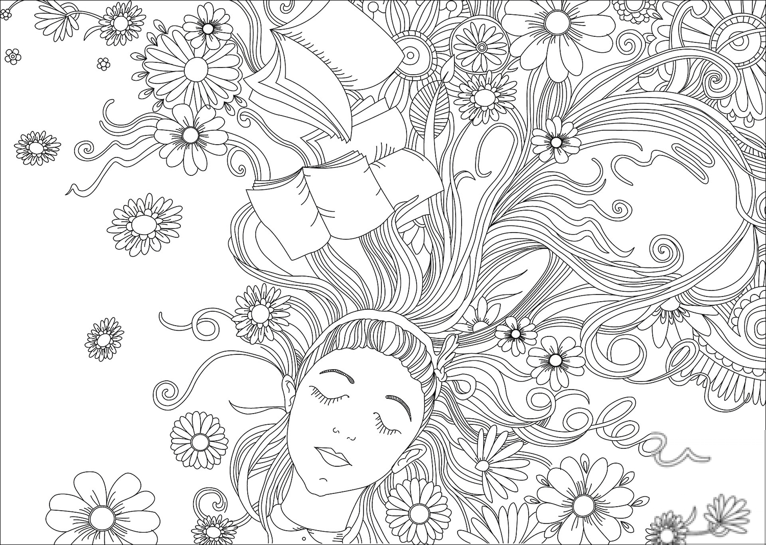 kolorowanka Alicja w krainie czarów