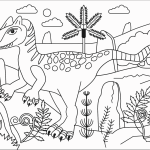 Dinozaur Allozaur - rodzaj teropoda