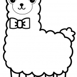 Cartoon Alpaca