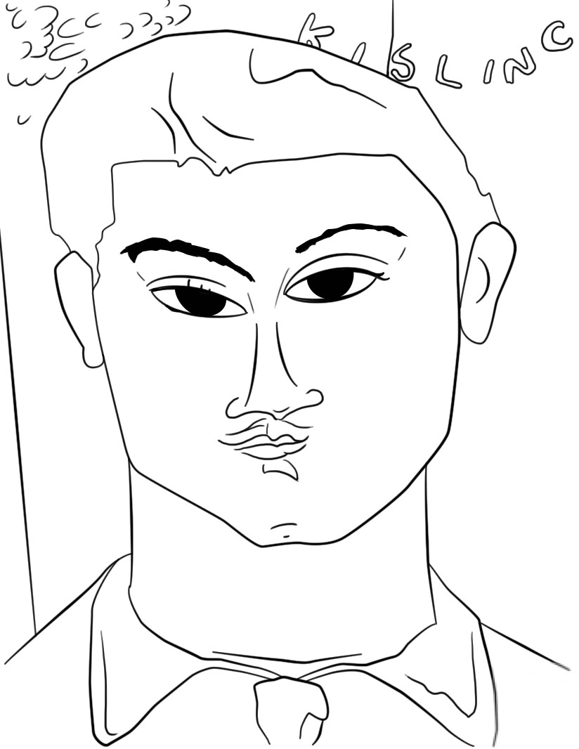 Portrait of Moise Kisling by Amedeo...