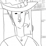 Madame Pompadour by Amedeo Modigliani