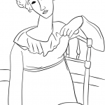 Women with Red Hair by Amedeo...