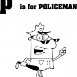 Litera P jak policjant
