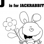 Litera J jak króliczek