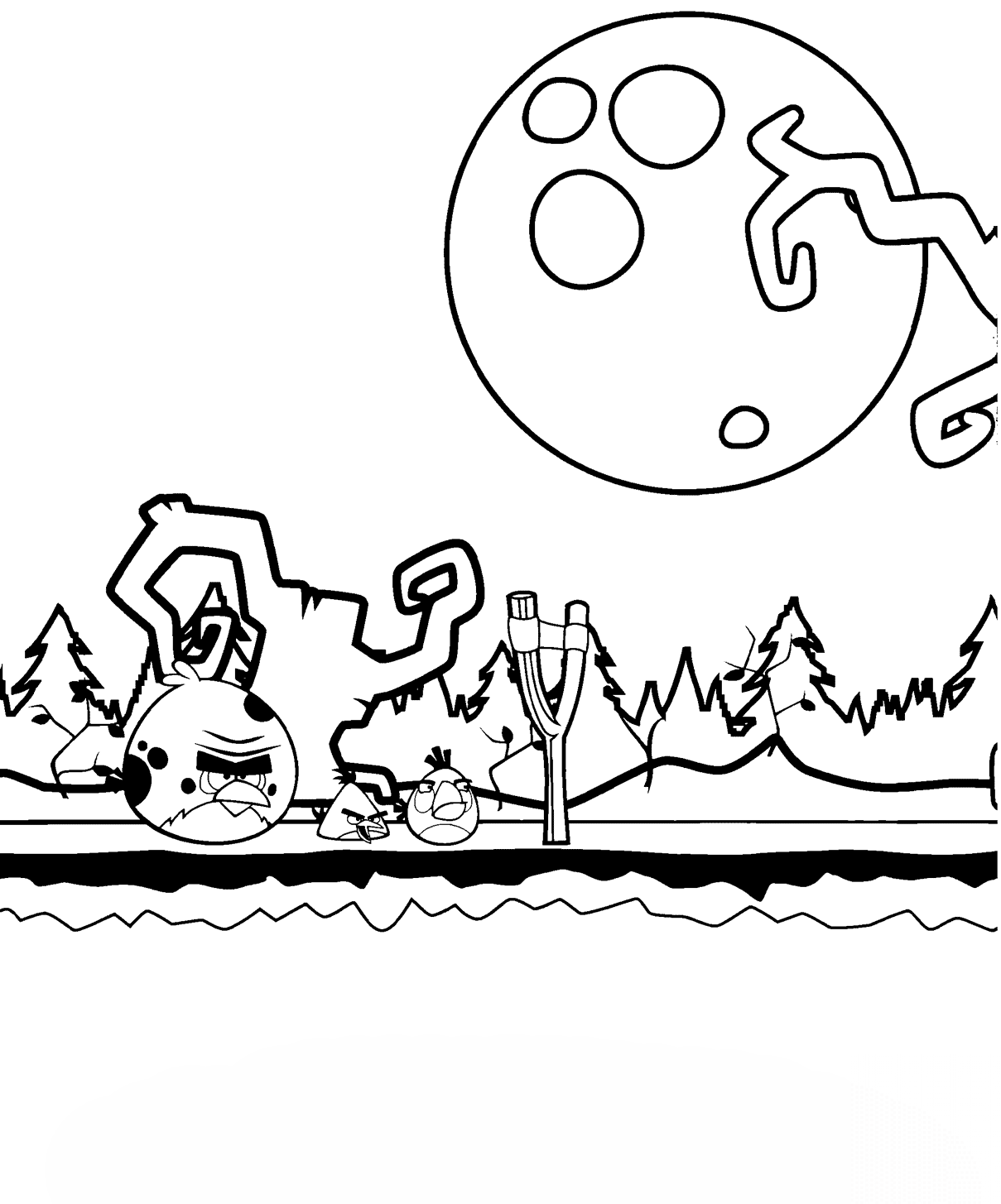 Angry Birds podczas Halloween