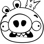 Królewna Świnka jest przestraszony