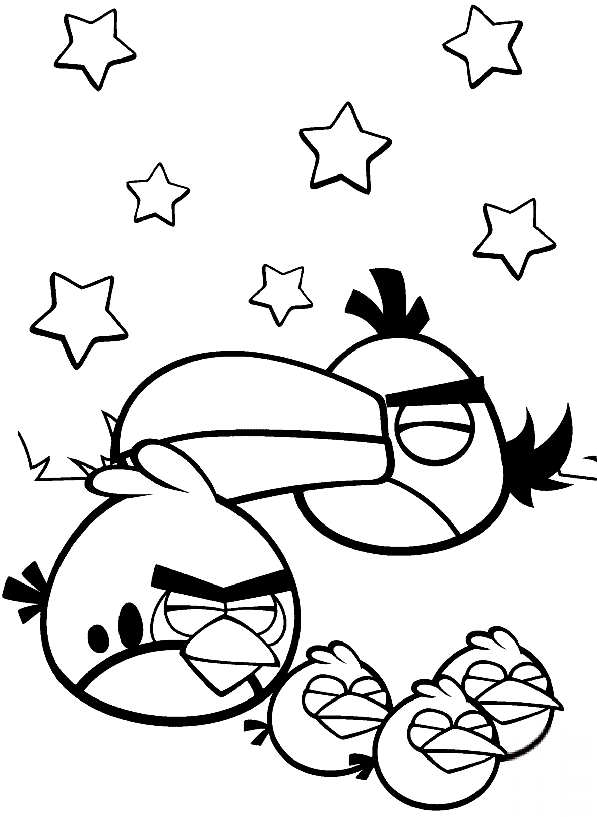 Czerwony Ptak, Hal i Niebiescy