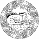 Lizard Mandala
