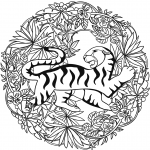 Tiger Mandala