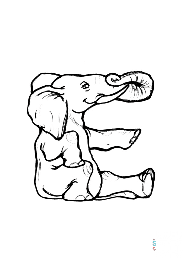 E is for Elephant