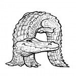 A is for Alligator