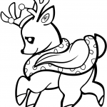 Baby Deer in a Crown