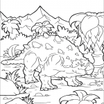 Dinozaurek Ankylozaur