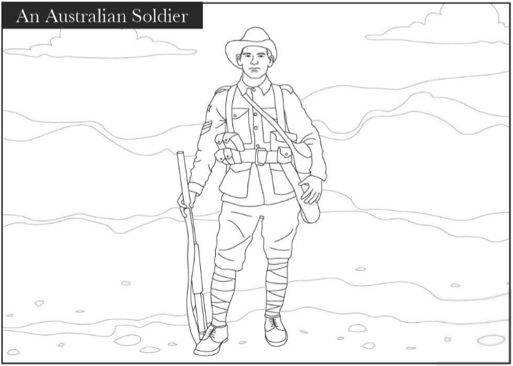 A WW1 Australian Soldier