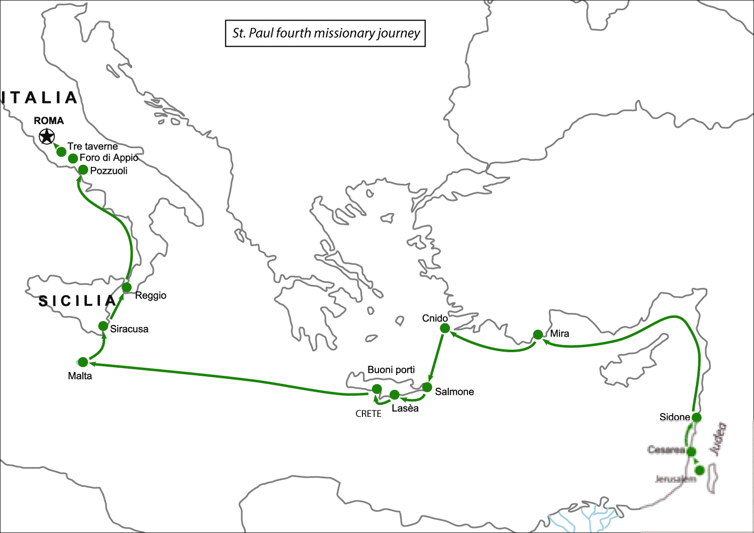 St Paul's Fourth Missionary Journey