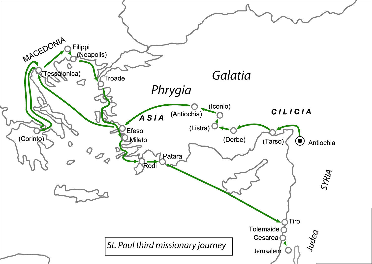 St Paul's Third Missionary Journey