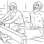 Paul and Silas Sing in Prison