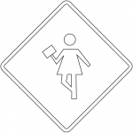 "School Zone" Sign in Argentina