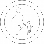 "Shared Use Path" Sign in Argentina