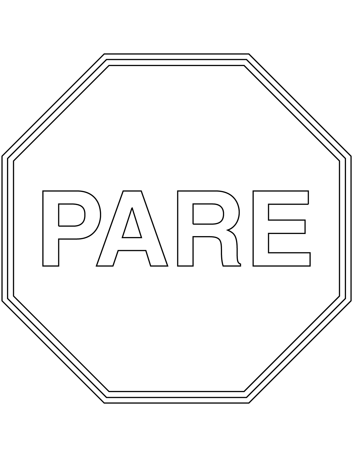 "Stop" Sign in Argentina