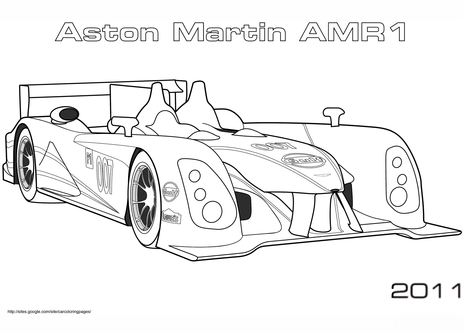 2011 Aston Martin AMR1