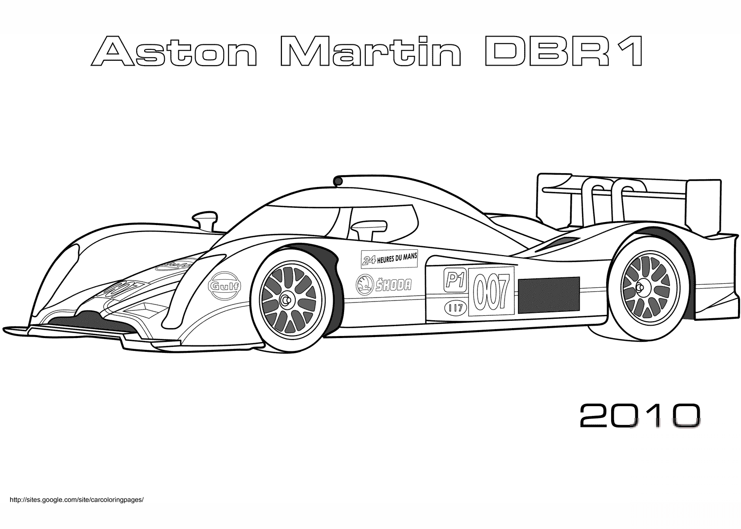 2010 Aston Martin DBR1