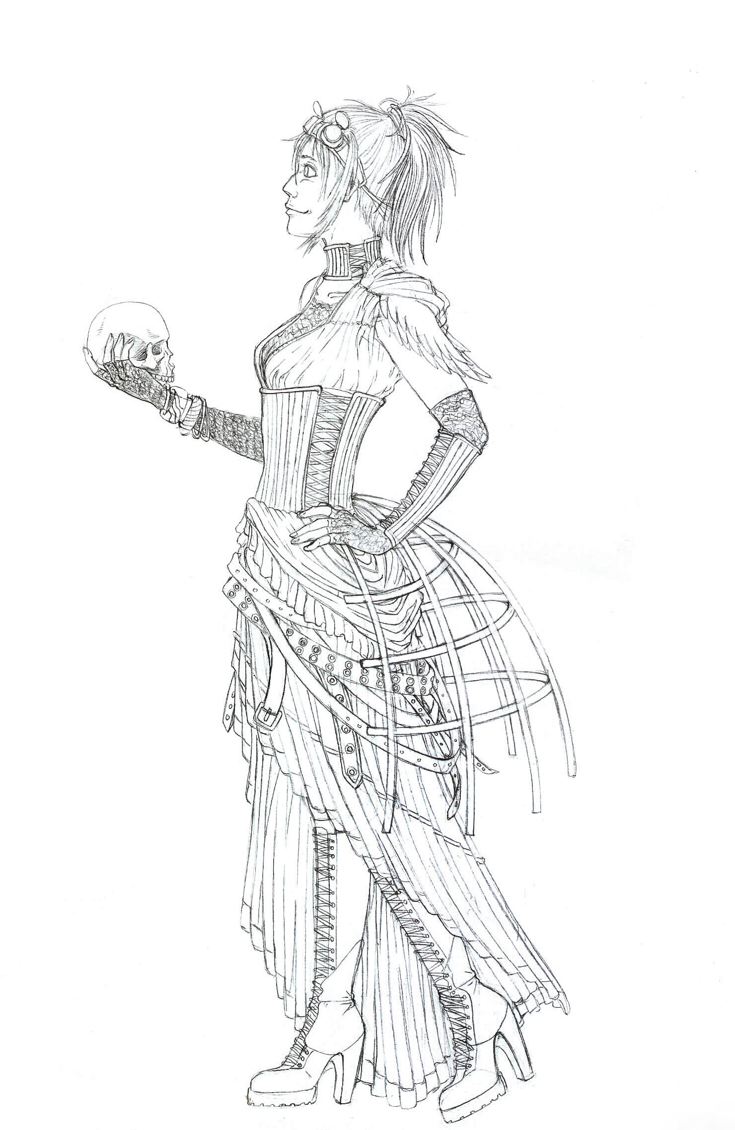 Hange Zoe from Manga Shingeki No...