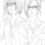 Annie Leonhart and Mikasa Ackerman