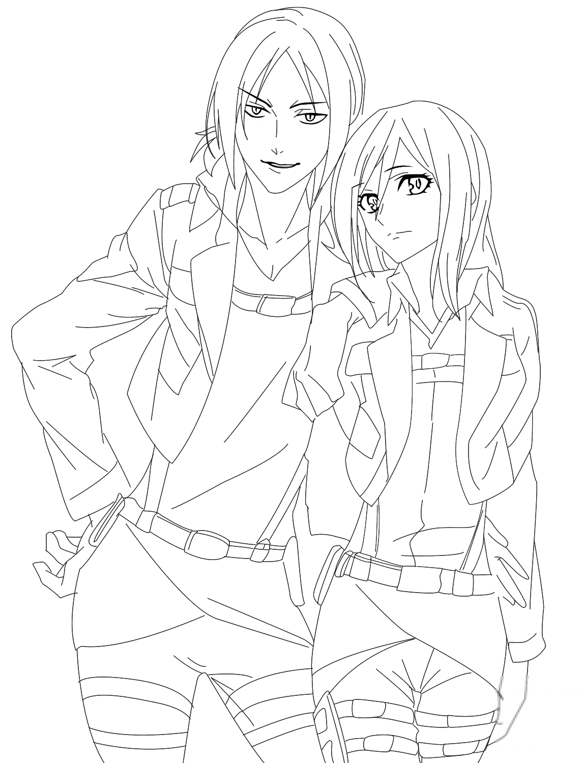 Historia Reiss and Ymir