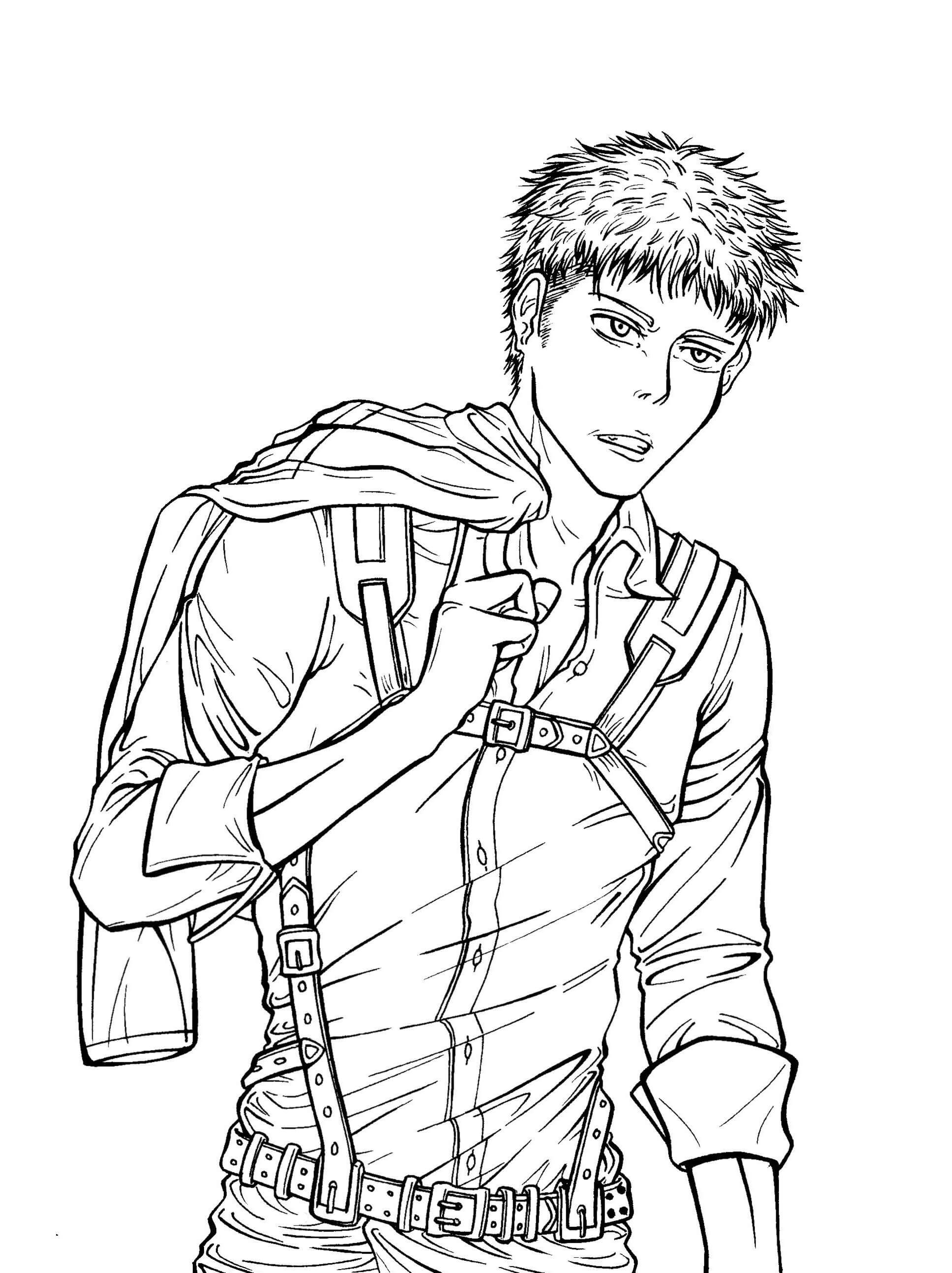 Jean Kirschtein from Manga Series...