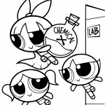 Powerpuff Girls with Chemical X