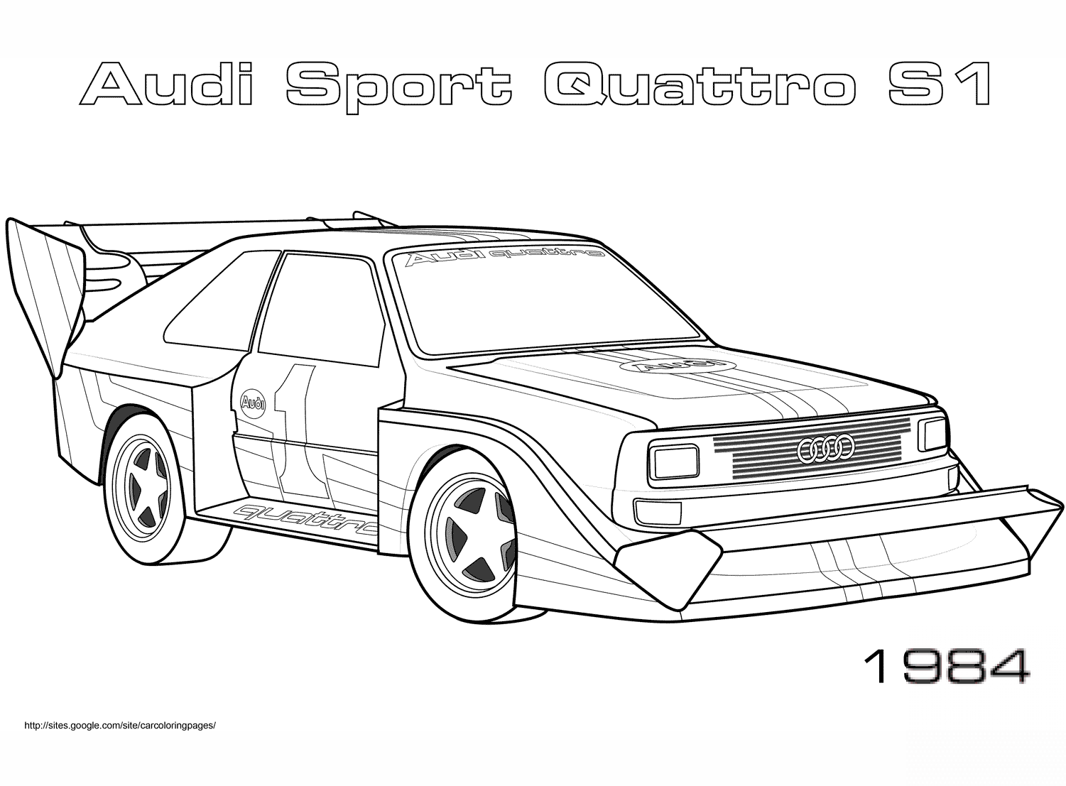 1984 Audi Sport Quattro S1