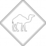 "Camels" Sign in Australia
