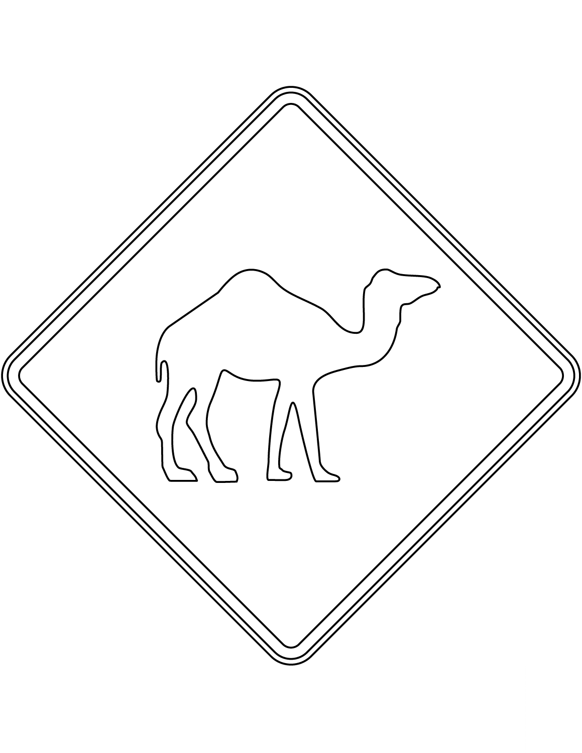 "Camels" Sign in Australia