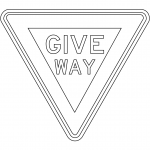"Give Way" Sign in Australia
