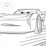 Jackson Storm from Cars 3