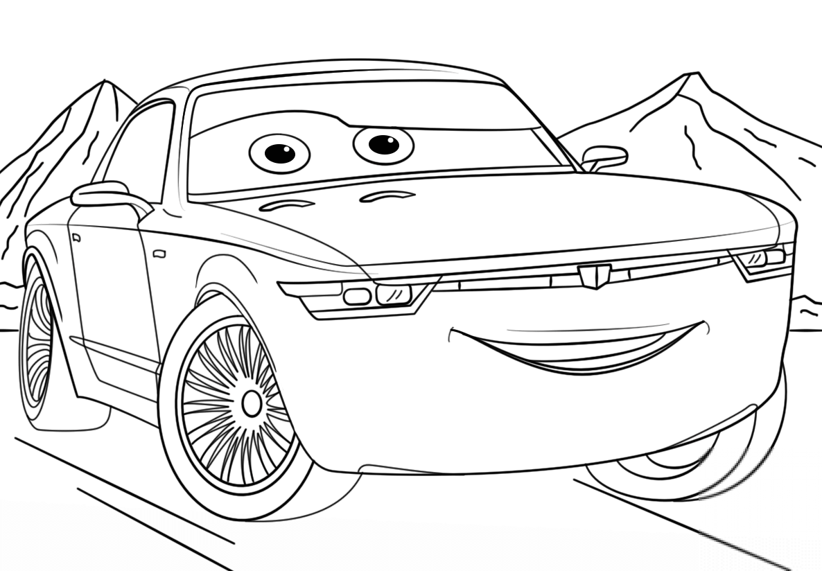 Bob Sterling from Cars 3