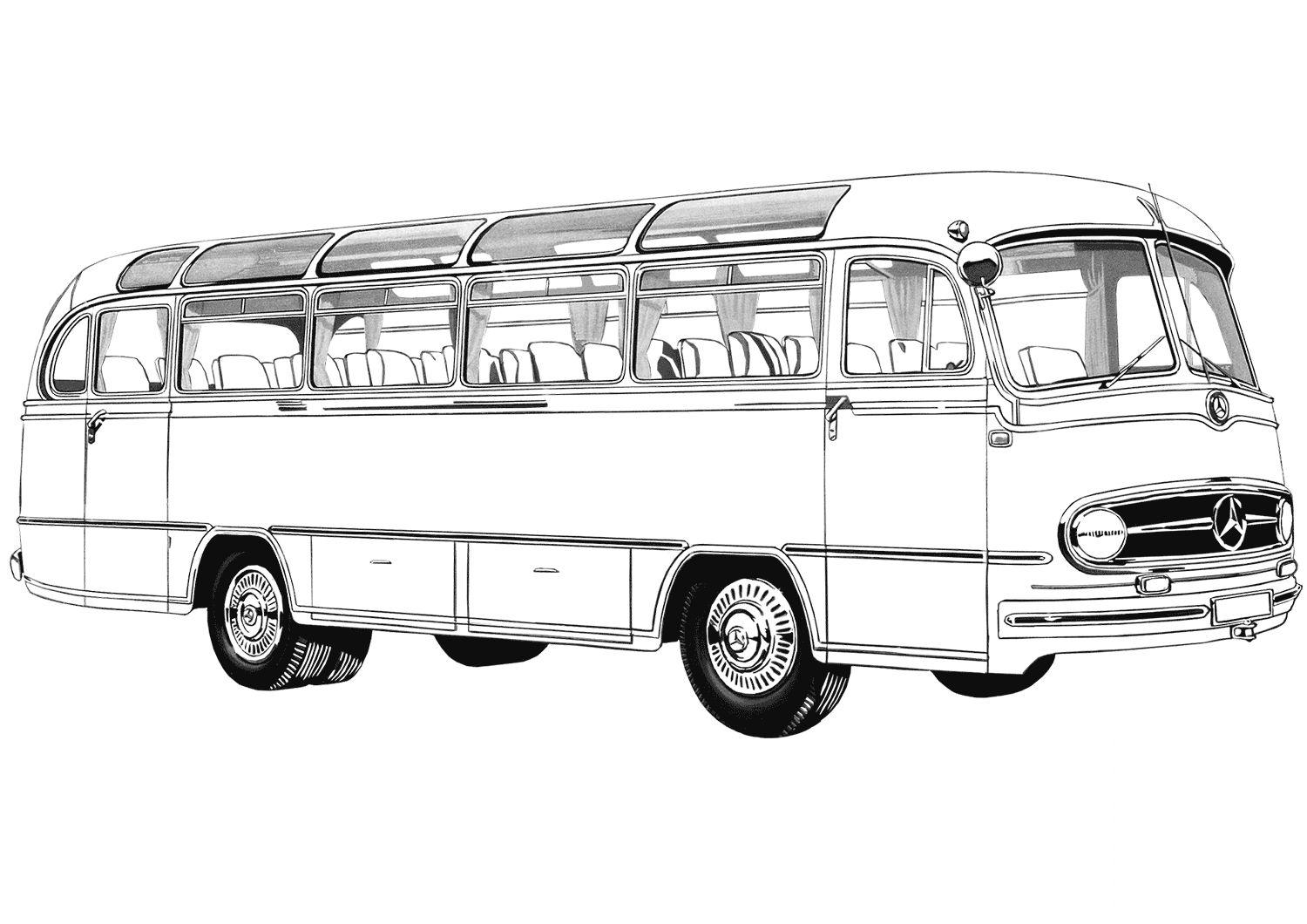 Oldtimer Mercedes-Benz Bus