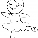 Cartoon Ballerina
